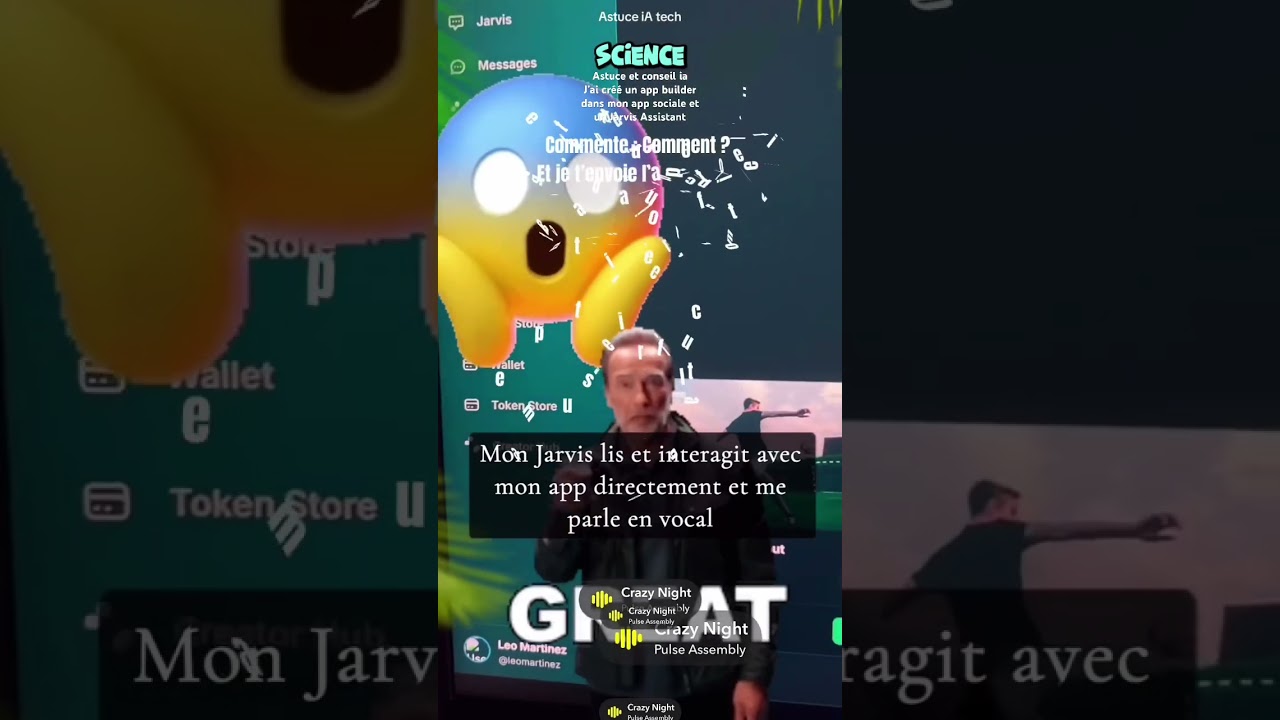 Astuce et conseil ia. J&rsquo;ai cr&eacute;&eacute; un application qui cr&eacute;e des app avec un assistant iA &agrave; la Jarvis.
