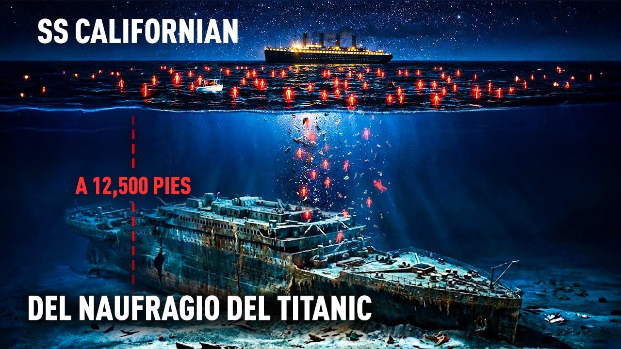 Mapa de Rescate del Titanic: Los Barcos que Observaban Hundirse