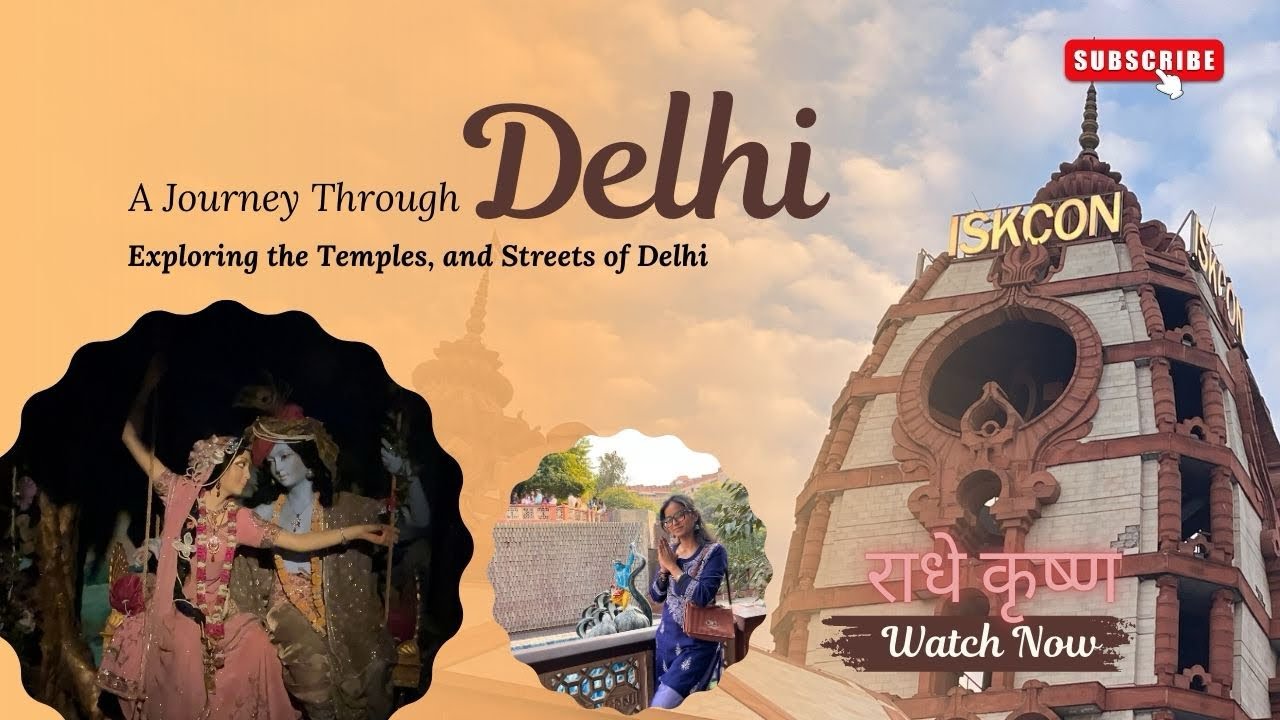 Delhi’s biggest iskcon temple light show | Tourists places in delhi #delhi #vlog #republicday #vlog 