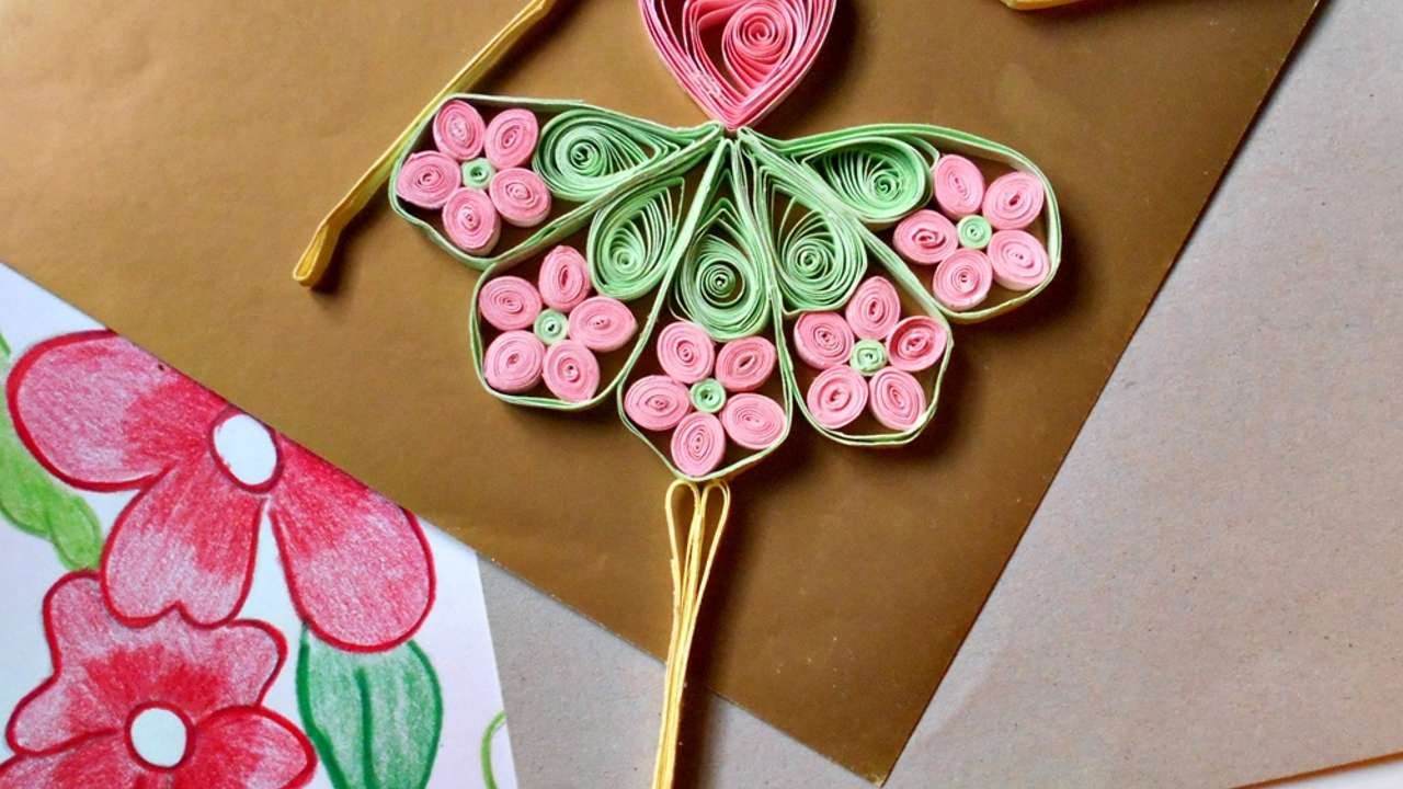 How To Make A Cute Quilled Dancing Doll - DIY Crafts Tutorial - Guidecentral