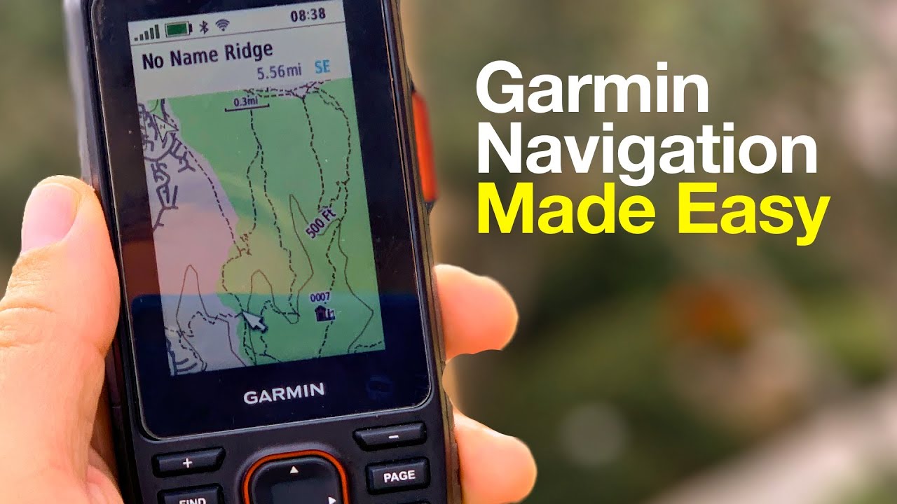 Garmin GPS: How-To Use Routes, Tracks, and Waypoints