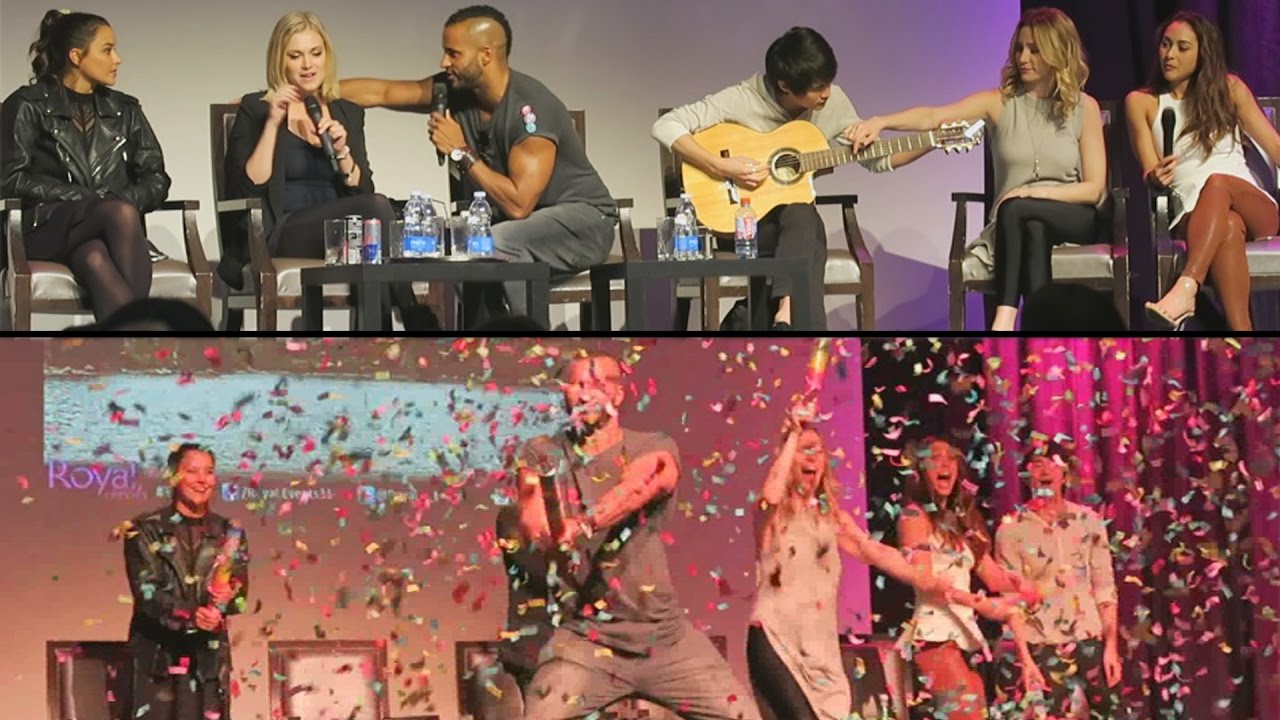 JOURNÉE EXCEPTIONNELLE AVEC LE CAST DE THE 100!