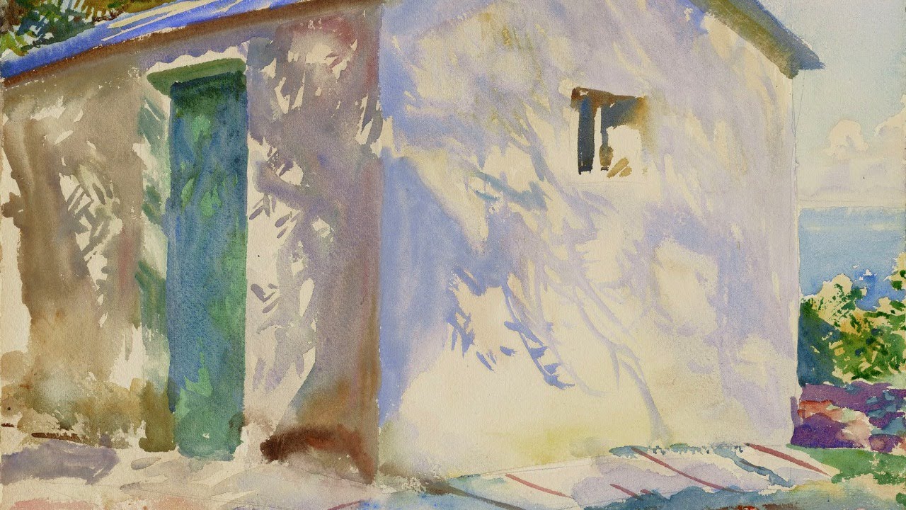 Henry Li Live Streaming: a Master Study of Sargent's Watercolor Painting 2/2