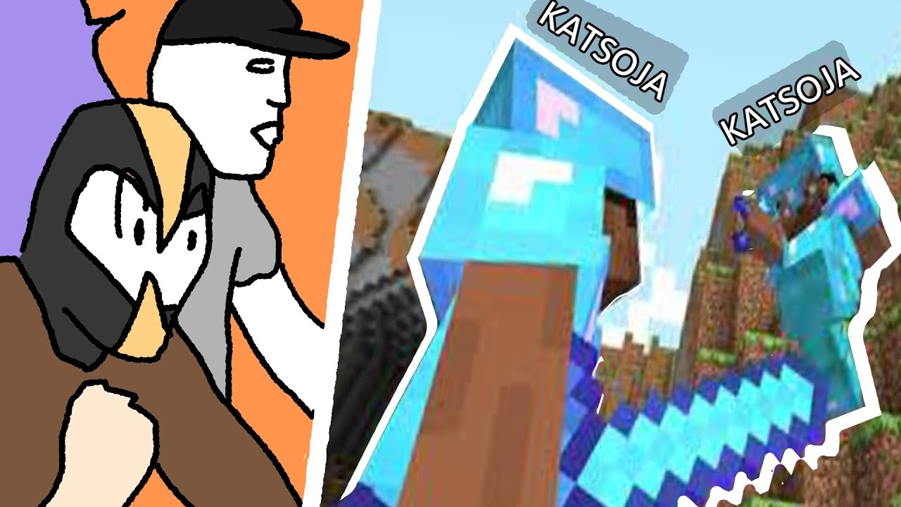 LAITOIN KATSOJANI TAISTELEMAAN TOISIAAN VASTAAN MINECRAFTISSÄ