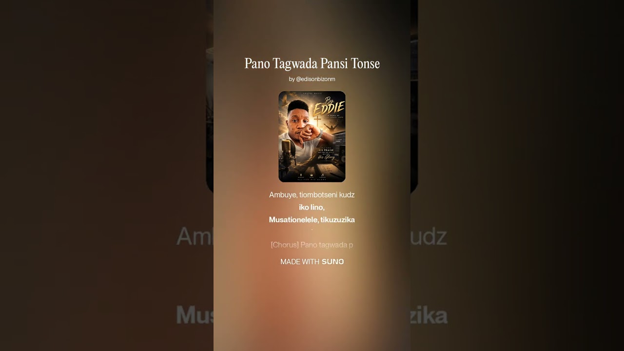Pano tagwada pansi tonse
