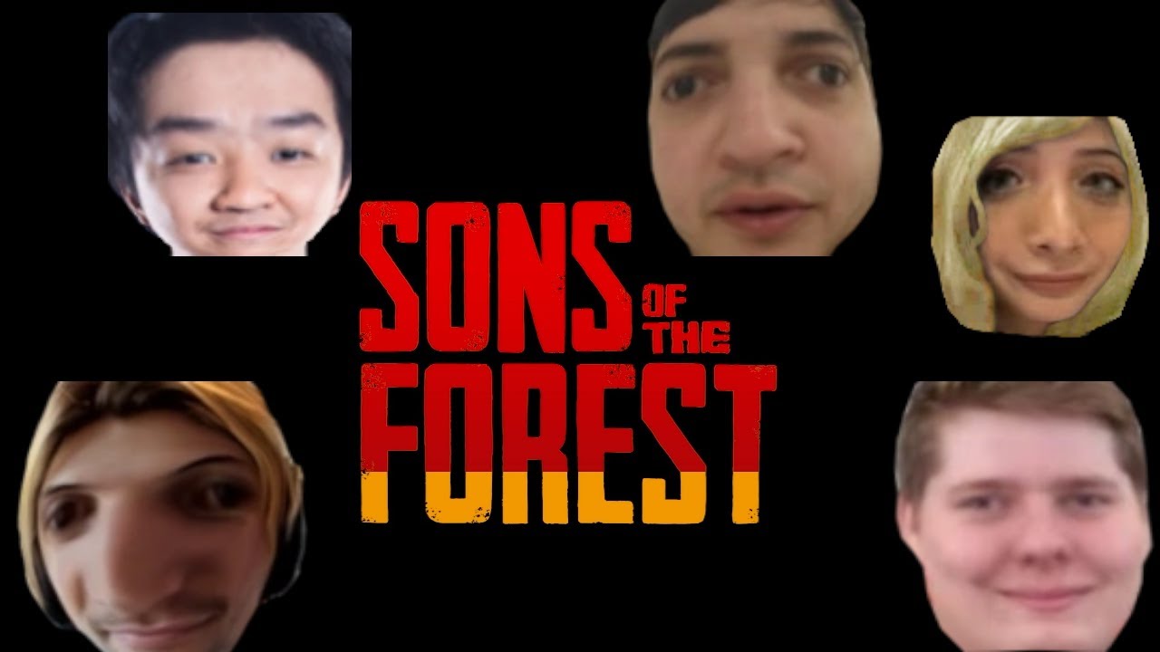 Pokelawls Plays SONS OF THE FOREST With The Boys (xQc Jesse Gigi OP)