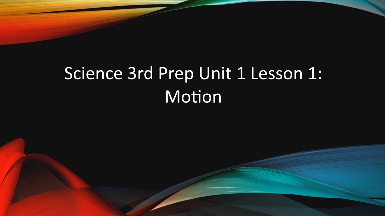 Science 3rd Prep Unit1 Lesson1