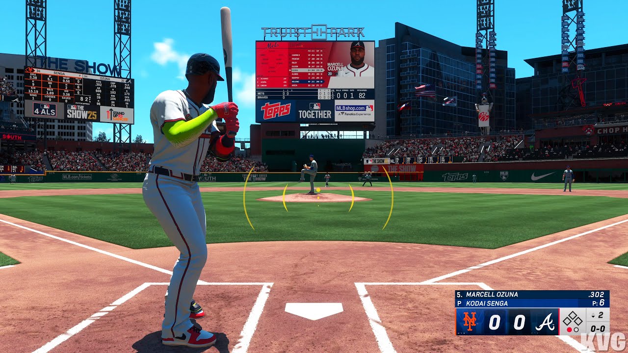 MLB The Show 25 - New York Mets vs Atlanta Braves - Gameplay (PS5 UHD) [4K60FPS]