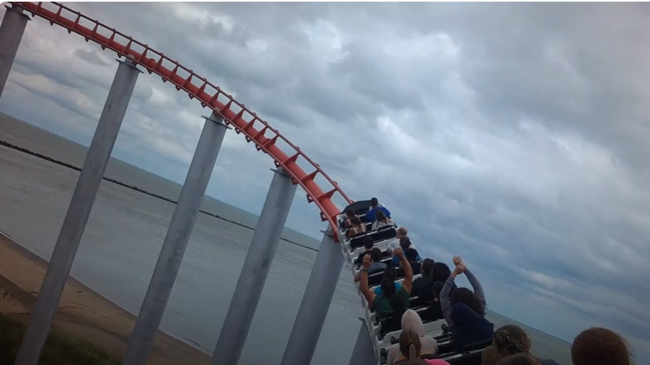 Magnum XL-200 - Cedar Point - Row 17 (4K HD POV) - May 2024