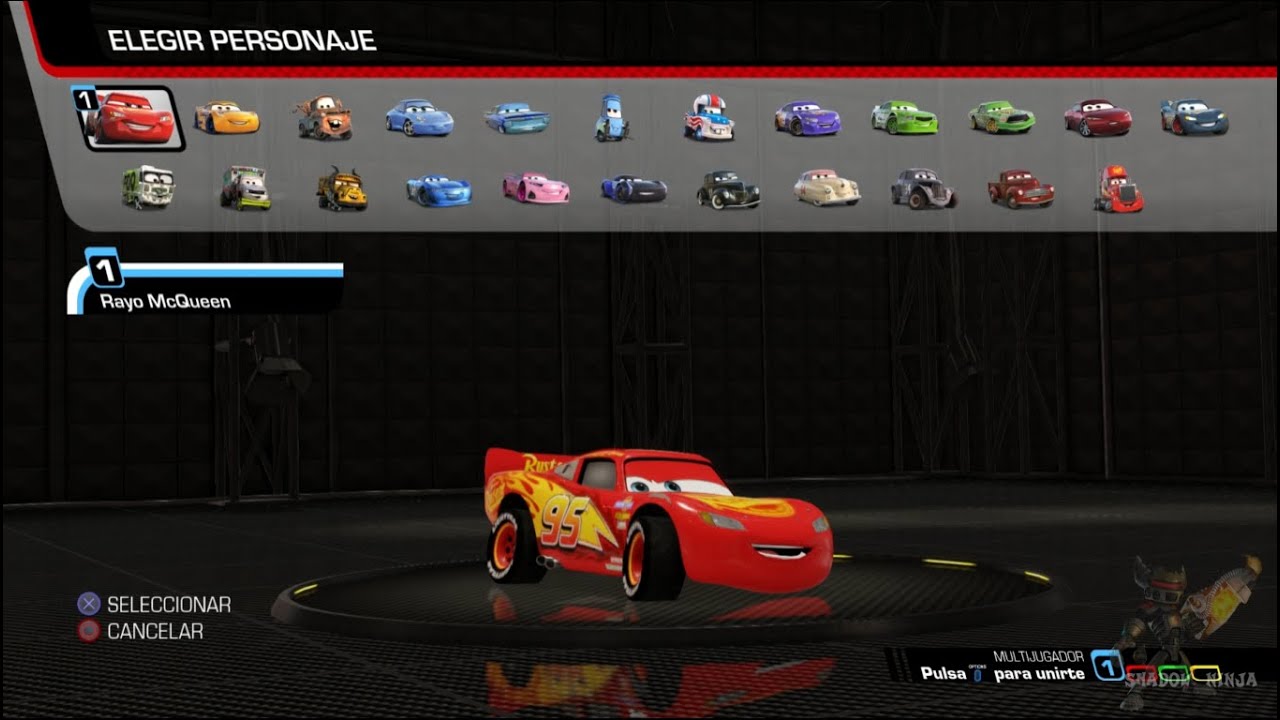 Todos los Personajes - Cars 3: Drive to Win