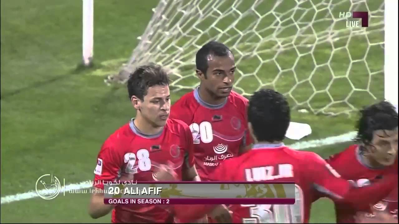 هدف لخويا الثالث علي عفيف - الاهلي vs لخويا - دوري نجوم قطر