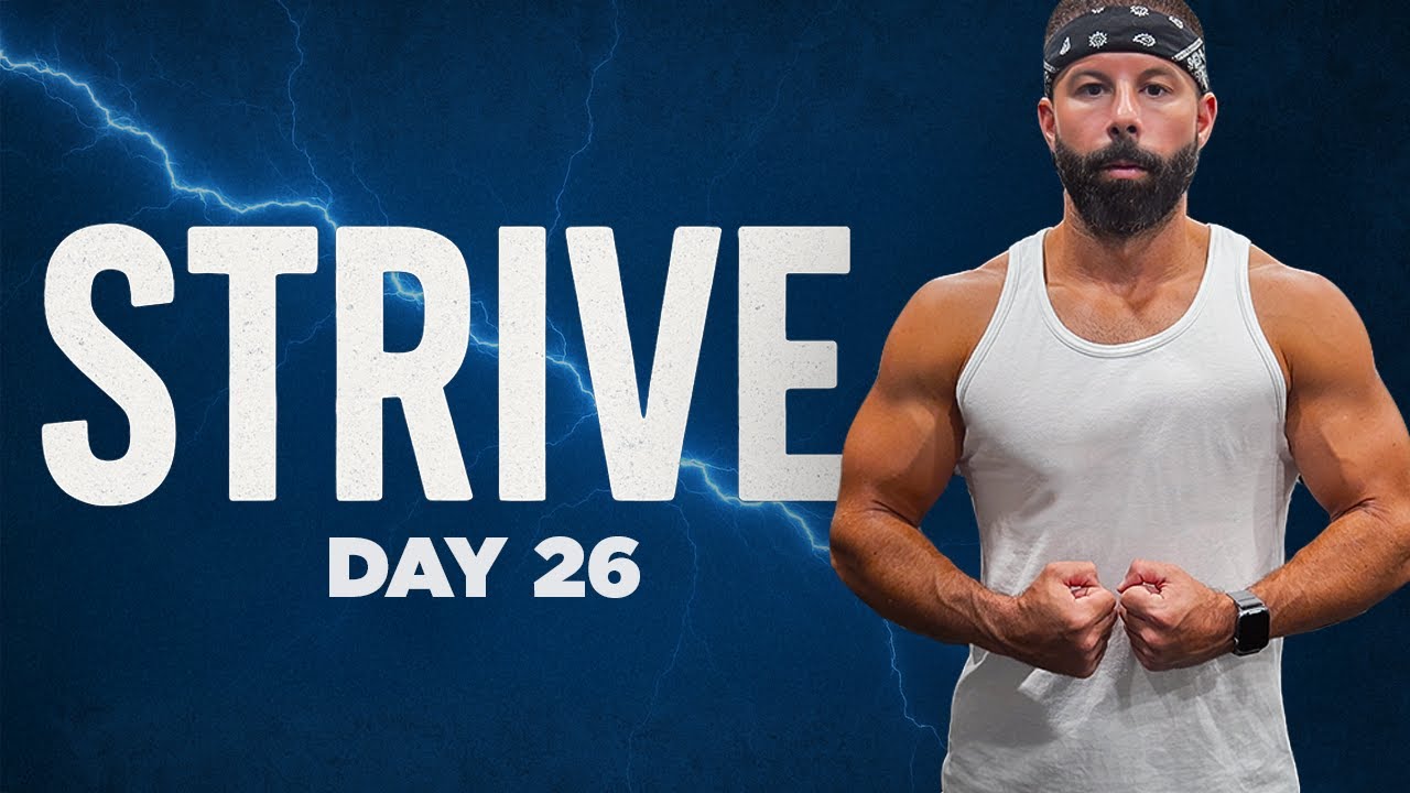 Программа бодибилдинга STRIVE с гантелями — ДЕНЬ 26 (ВЕРХНИЙ ЖИМ)