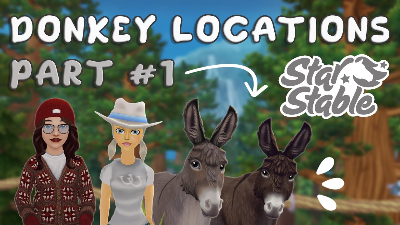 Donkey Locations - Part #1 🫏 | Star Stable Online