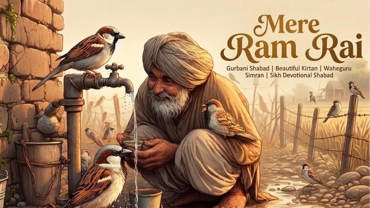 Mere Ram Rai | Gurbani Shabad | Beautiful Kirtan | Waheguru Simran | Sikh Devotional Shabad