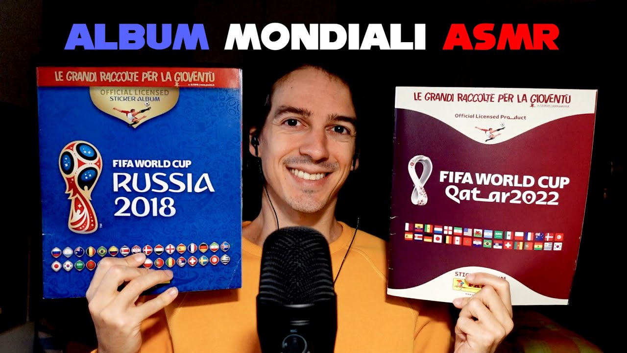 ASMR | QUALI ALBUM DEI MONDIALI HO? (Page Turning) (ITA ASMR)