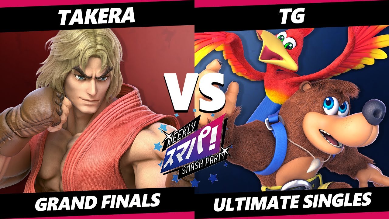 Sumapa 100 GRAND FINALS - TG (Banjo Kazooie) Vs. takera (Ken) Smash Ultimate - SSBU