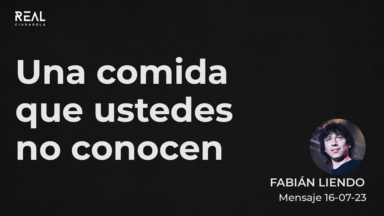 Una comida que ustedes no conocen - Fabián Liendo - 16 07 23