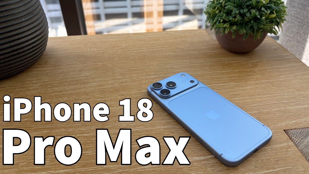 Обзор iPhone 18 Pro Max (Glacier)! Один только аккумулятор стоит того, чтобы обновиться.