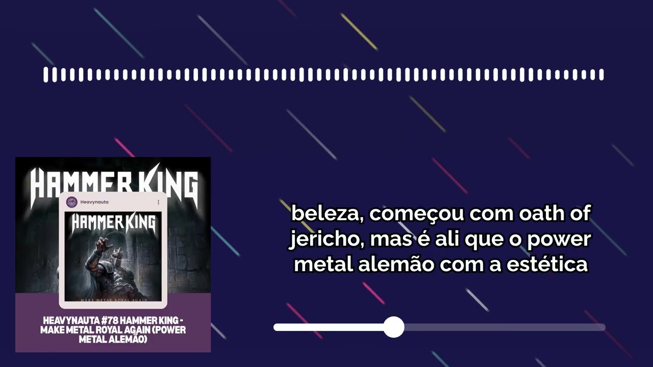 Heavynauta #78 Hammer King - Make Metal Royal Again (Power Metal Alemão) | Heavynauta