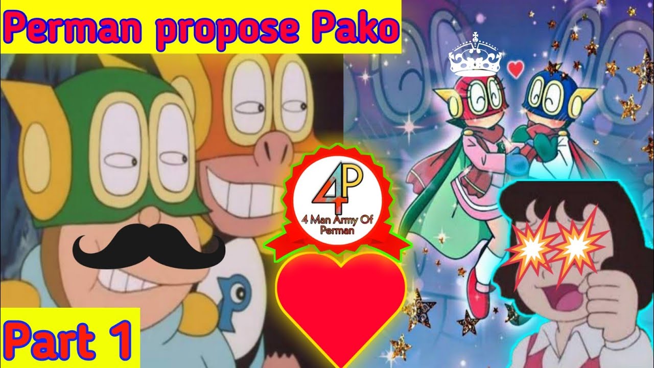 Perman Propose Pako ❤❤❤ | Part 1| Perman love Episode | perman love story | 4man army of perman