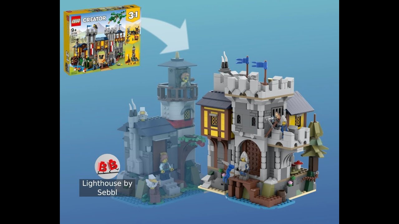 Stormwatch Isle - Medieval Castle (Alternative build 31120)