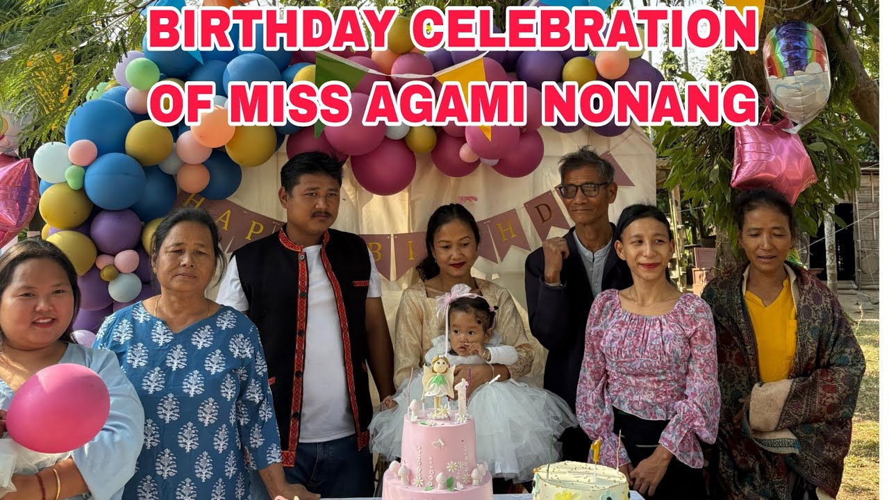 Birthday celebration 🎉🎈 of miss Agami Nonang ll viral video ll RUTHTAGGUOFFICIAL ll yt video 