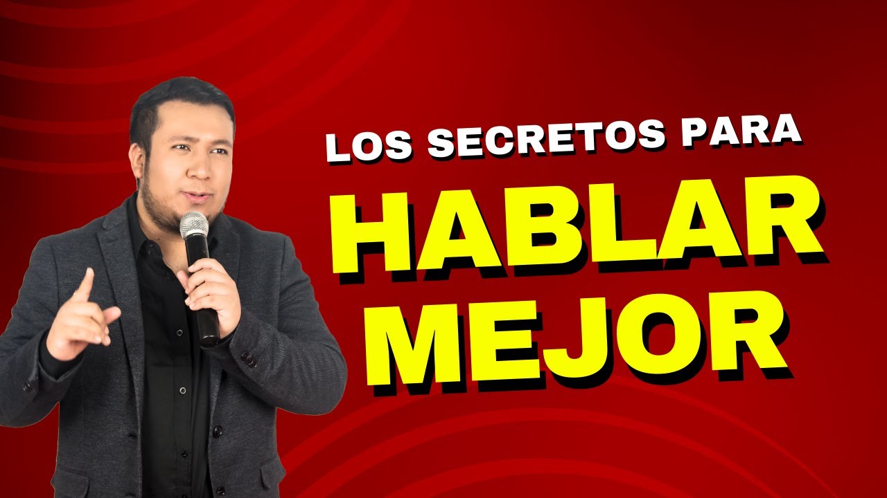 ¿Cómo HABLAR MEJOR? - Sigue estos CONSEJOS PRÁCTICOS de oratoria 🗣️