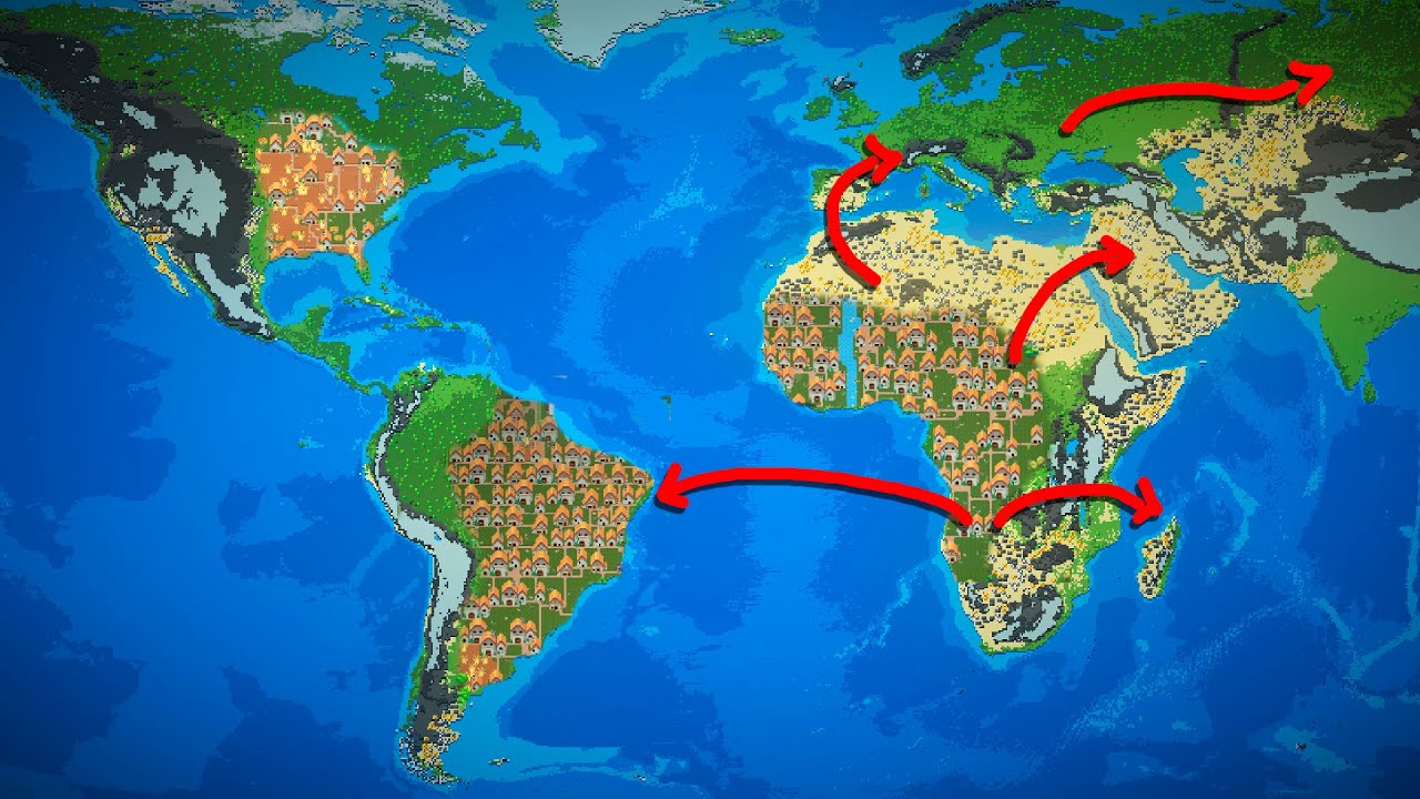Recriei a hist&oacute;ria da HUMANIDADE com uma A.I.