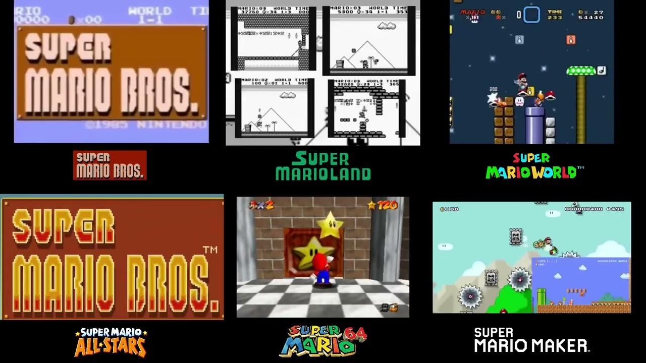 Super Mario Can Can Sixparison (Thanksgiving Special)