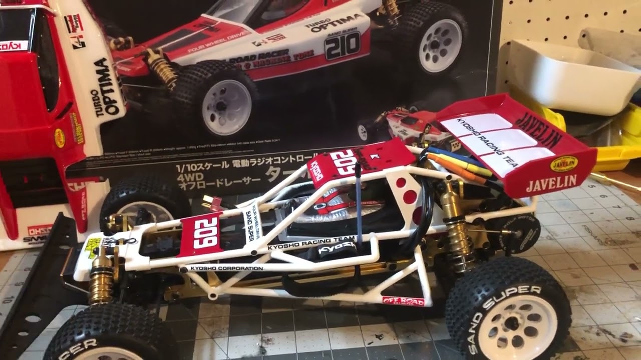 Kyosho Javelin Build from Turbo Optima kit