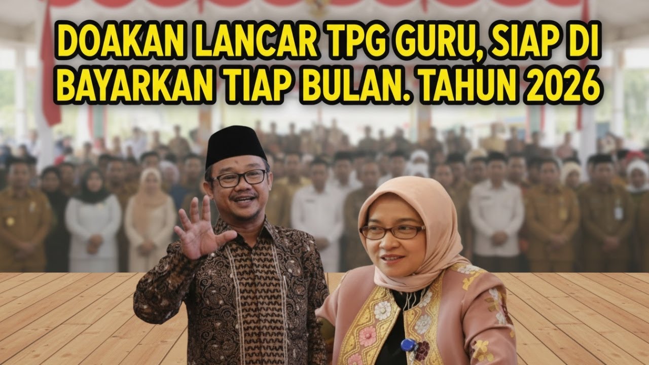 TPG GURU CAIR BULANAN 2026! ASN & Honorer Wajib Tahu Skema Baru