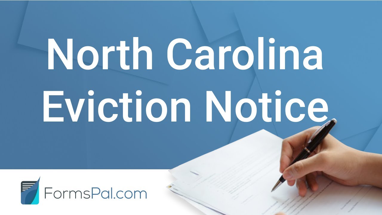 North Carolina Eviction Notice - GUIDE