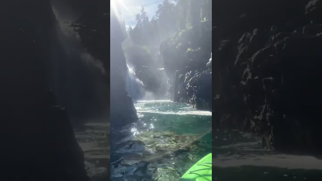 Sun beam soliloquy. Vancouver island hidden gems. 