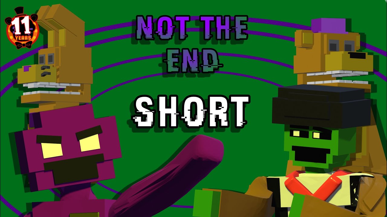 [FNAF/NAOMI] The Blame Game|Not The End Short #fnafanniversary 