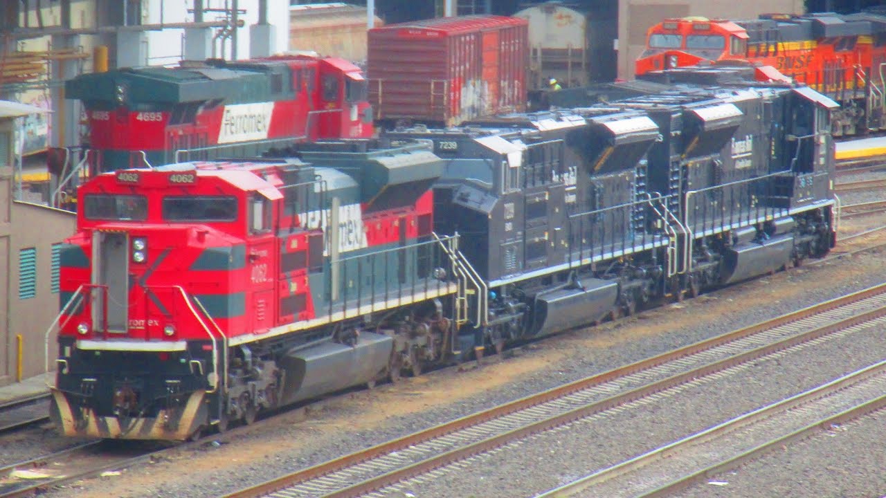 NUEVAS locomotoras RENTADAS PARA FERROMEX llegando a Irapuato! Las EMDX SD70ACE-T4 vuelven a MÉXICO