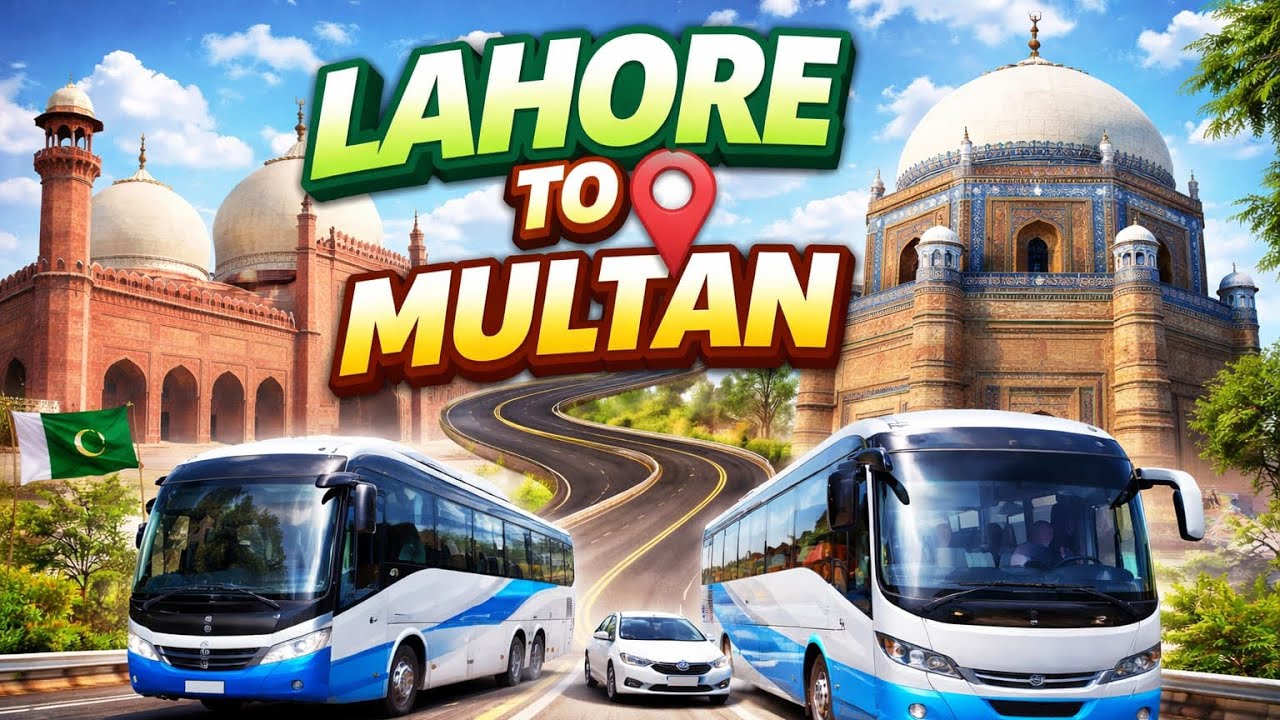 Lahore Airport to Multan Full Journey ✈️ | Complete Travel Vlog