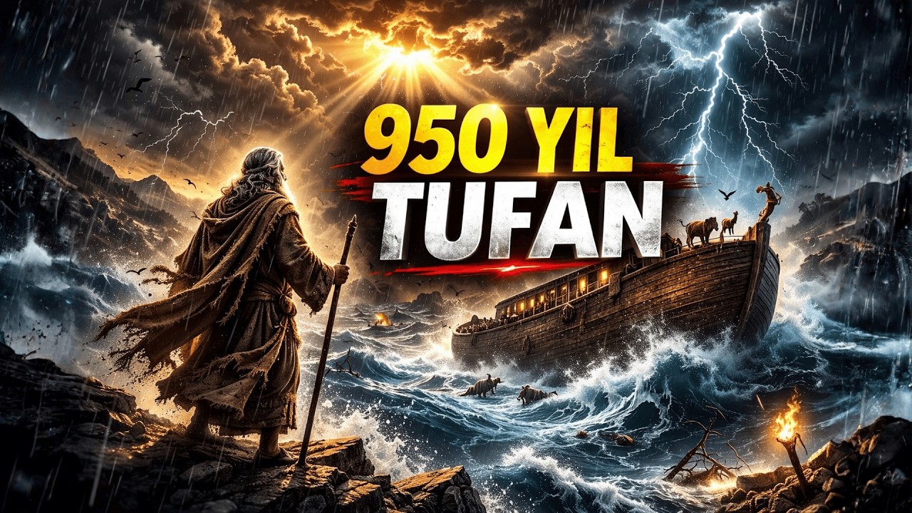 Hz. Nuh'un Tüm Hikâyesi: 950 Yıl Yaşayan Peygamber | 40 Gün Tufan, 80 Kişi Kurtuldu