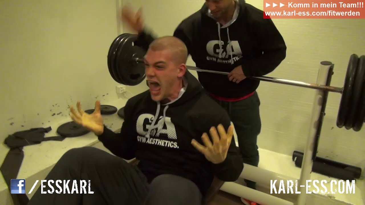 Bankdrücken: Karl Ess vs. Patrick Reiser vs. Mischa Janiec vs. Ralf Saettele - KARL-ESS.COM