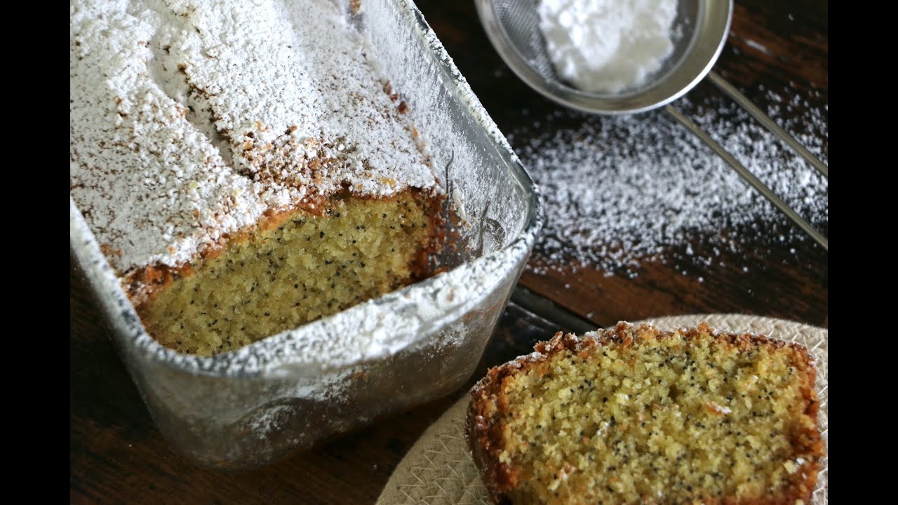 Coconut & Poppy Seed Loaf Cake!!