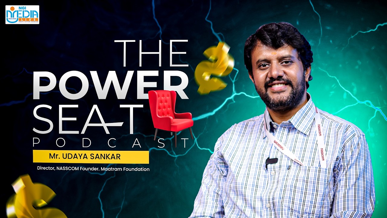 🎙️ The Power Seat – Episode 24 | Udaya Sankar | Founder – Maatram Foundation | NGI Media LIVE