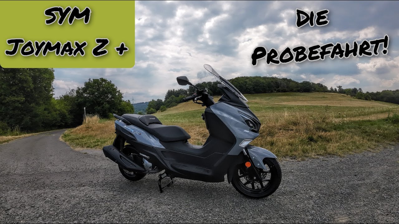 Sym Joymax Z+ Die Probefahrt!