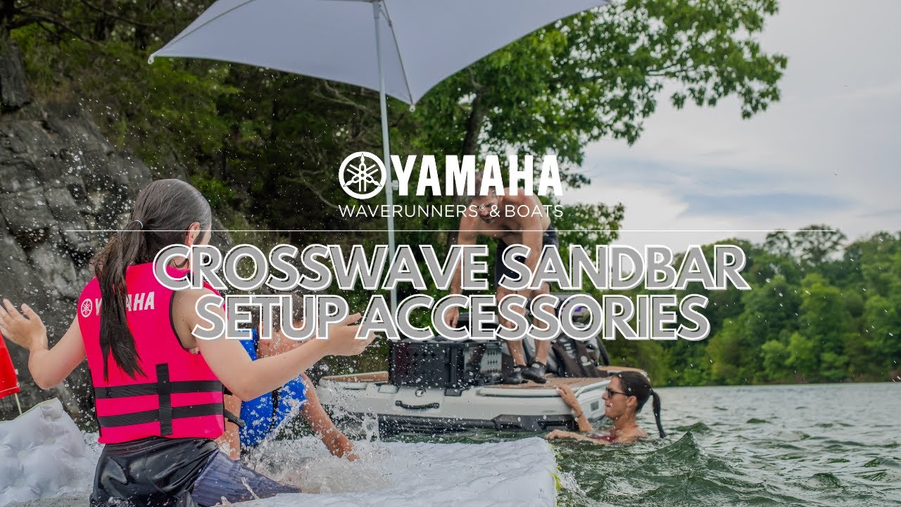 Аксессуары для установки Yamaha CrossWave™ Sandbar