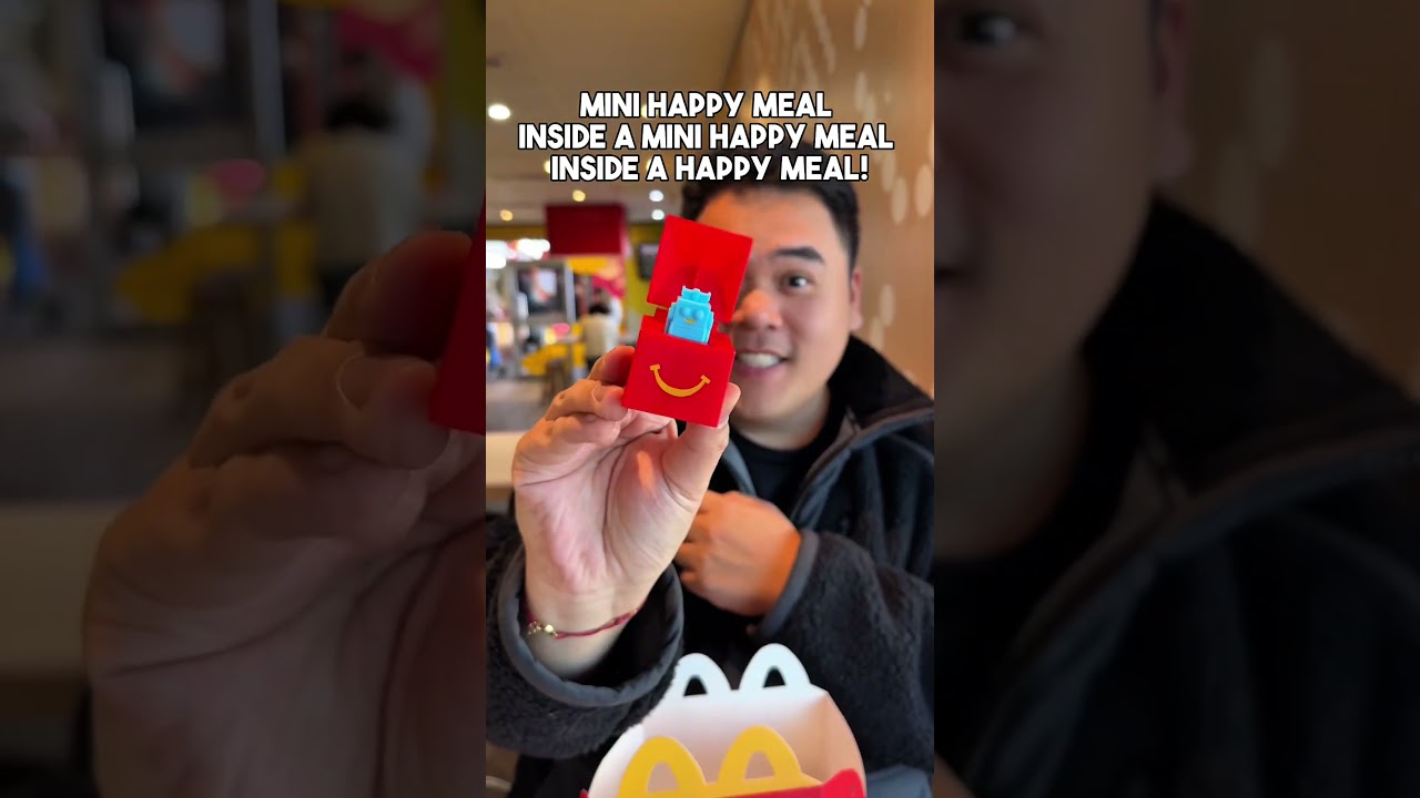 When are they here?! #lilmcdonalds #happymeal #toys #happymealtoys #mcdonalds #inception #mini