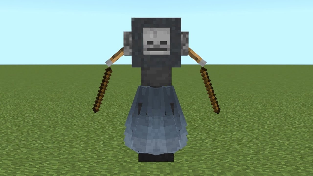 how to make a scarecrow in minecraft