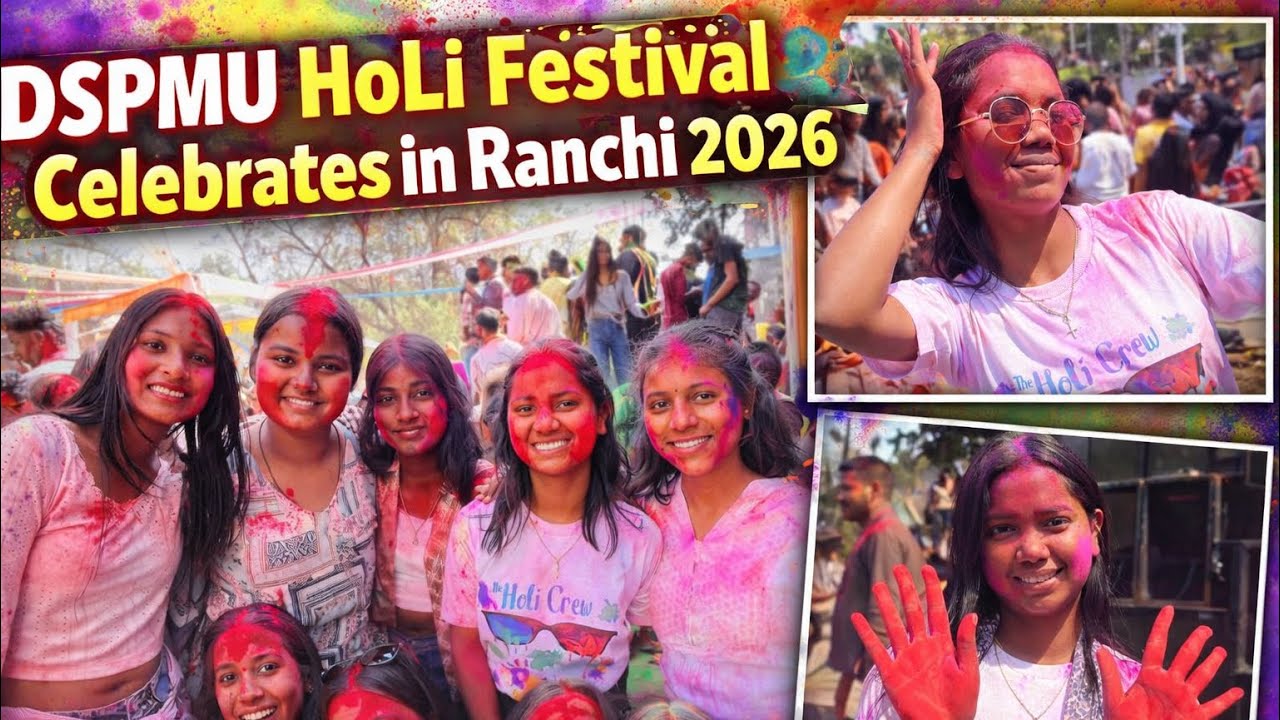 HoLi Festivals 🎨💃Ranchi College🎨🤩