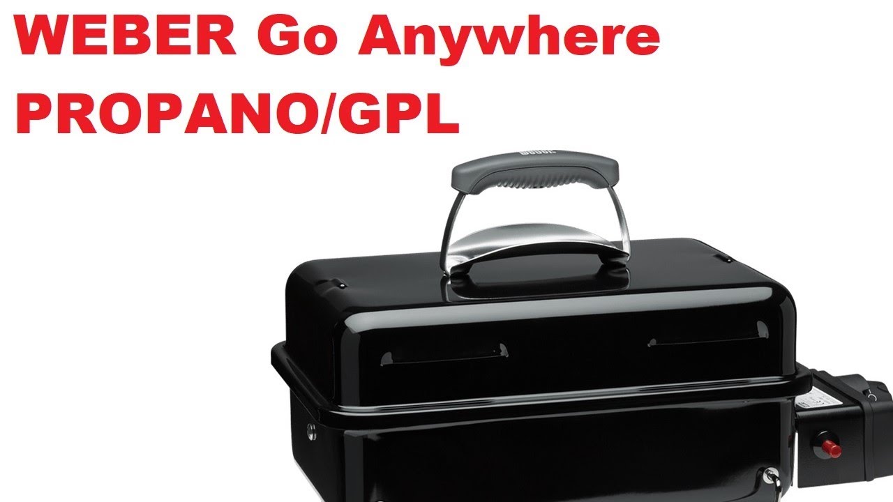Weber Go Anywhere a gas PROPANO/GPL