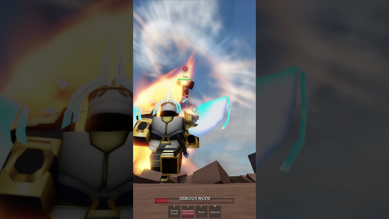 What is this Genos player  #roblox #strongestbattlegrounds #shorts