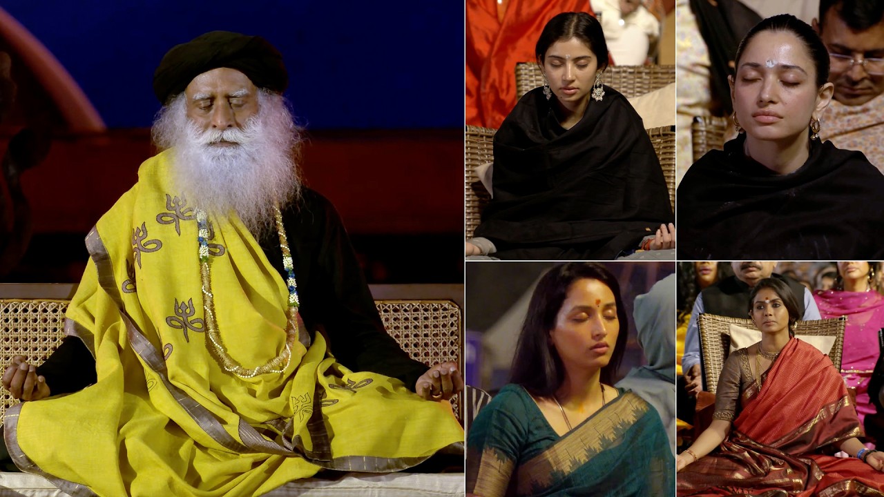 Midnight Meditation With Sadhguru | MahaShivaratri 2026 | Sara Arjun | Tamannah | Srinidhi Shetty