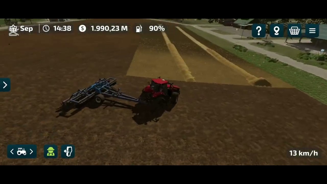 Moviendo suelos y fertilizando campos 