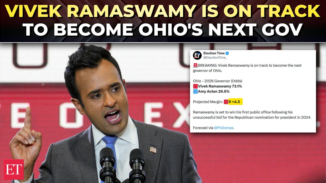 From failed Presidential bid To Governor? Vivek Ramaswamy leads Ohio race | 2026 midterm elections